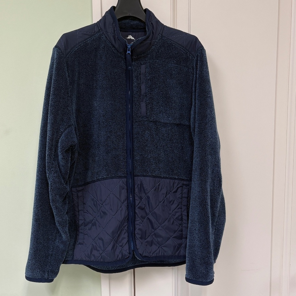 Tommy Bahama Men/Women’s Deep Blue Performance Jacket, Size M.